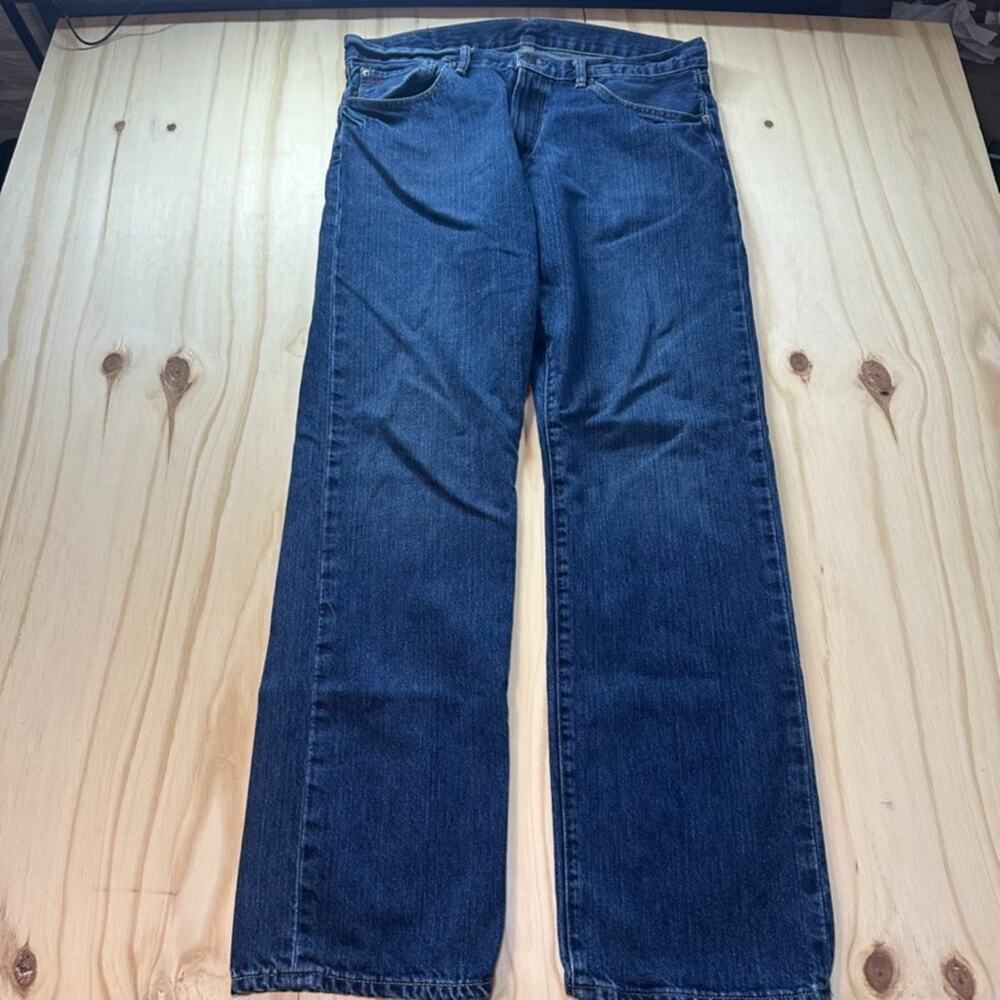 Polo Ralph Lauren Jeans Blue Denim Classic Fit 867 Mens 36x34 (Actual 36x33)